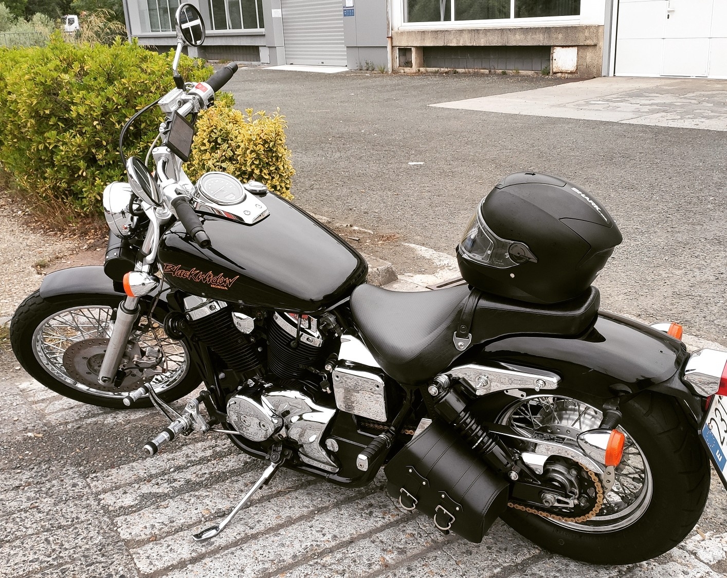 Limpieza y paseo
#honda #shadow #custom
