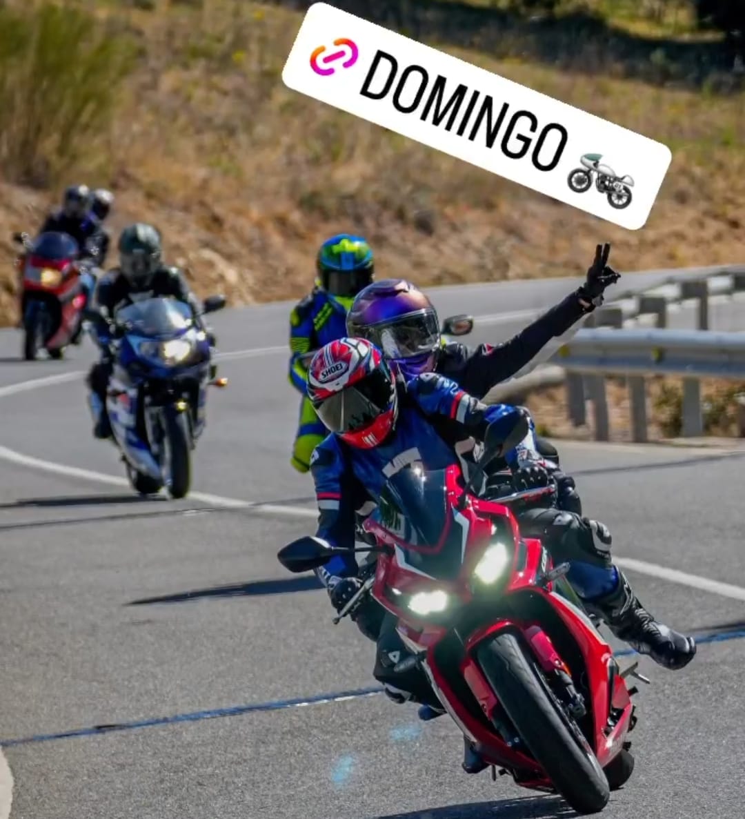 Cazado por un fotógrafo de ruta  un